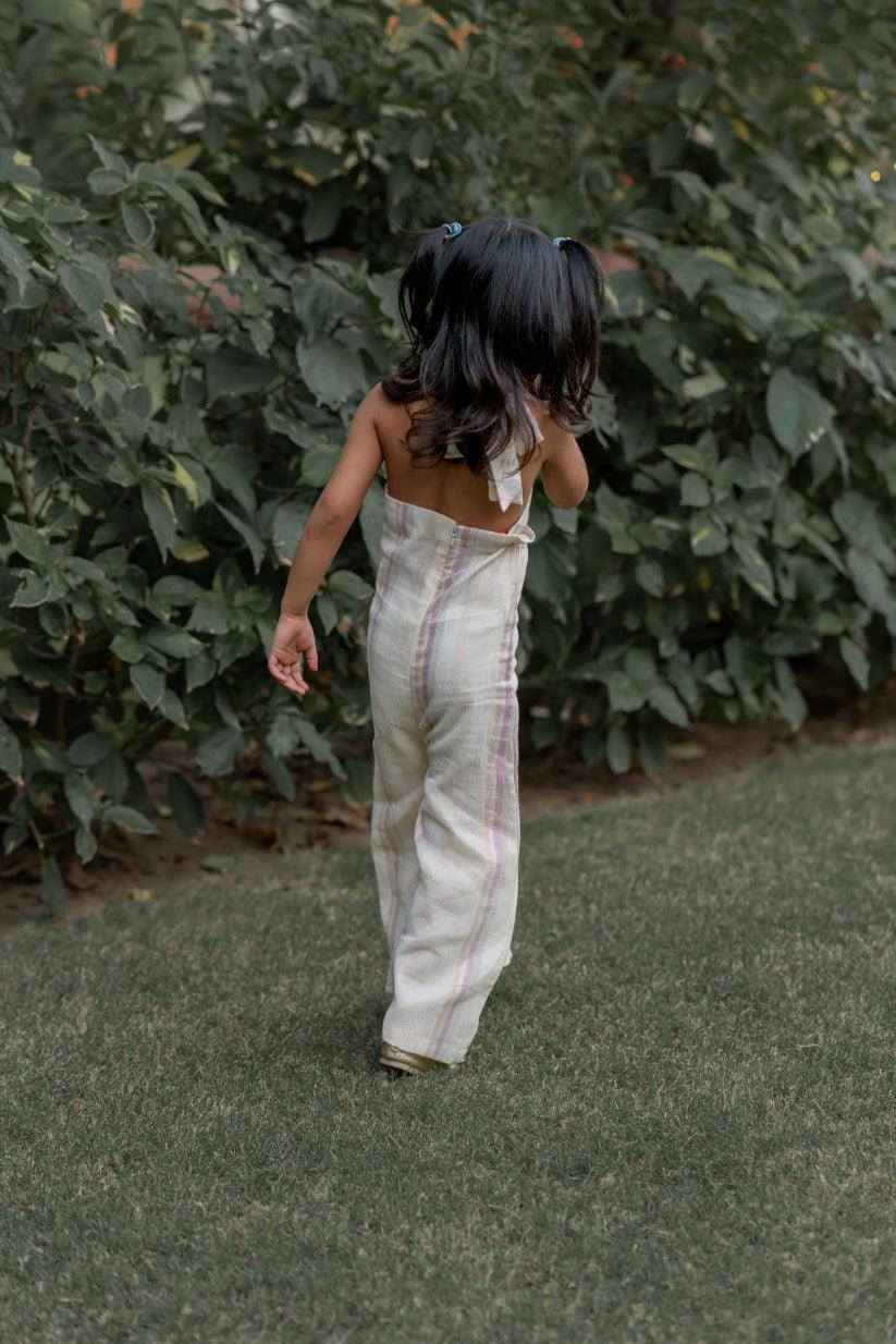 Ivory Jumpsuit - thekansha