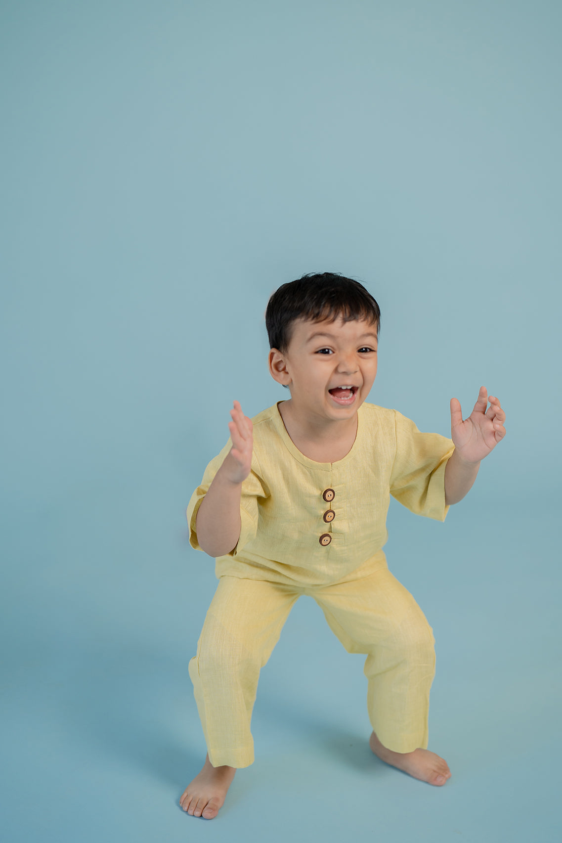 Lemon Kurta and Pants