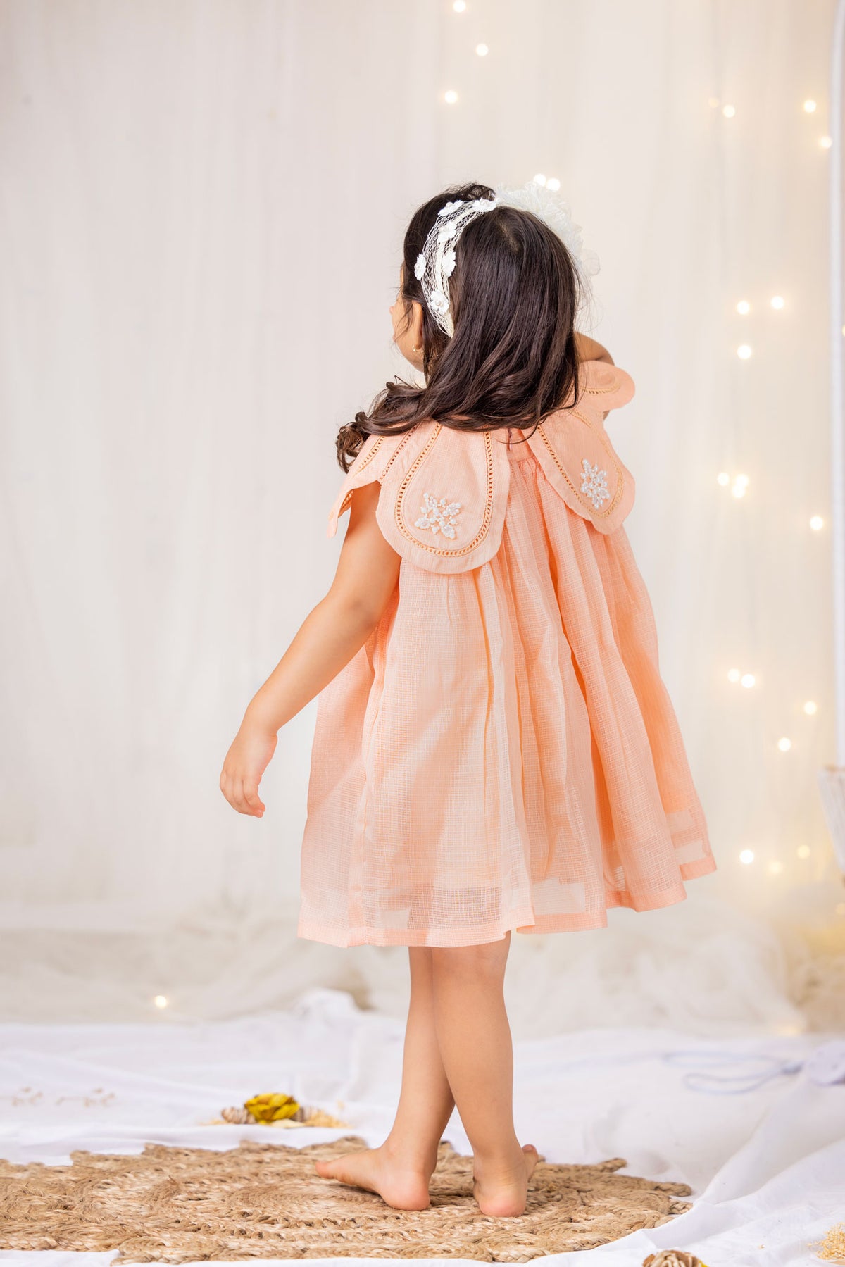 Peach Pearl Dress